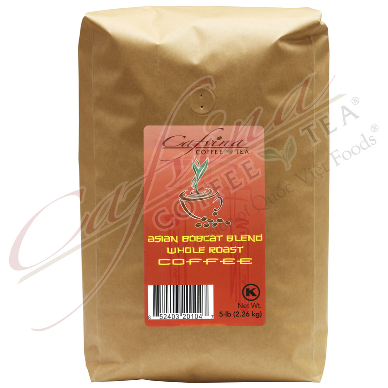 Asian Bobcat Whole Coffee